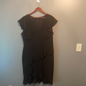 Symphony+ Black Ruffle Dress Size 3x